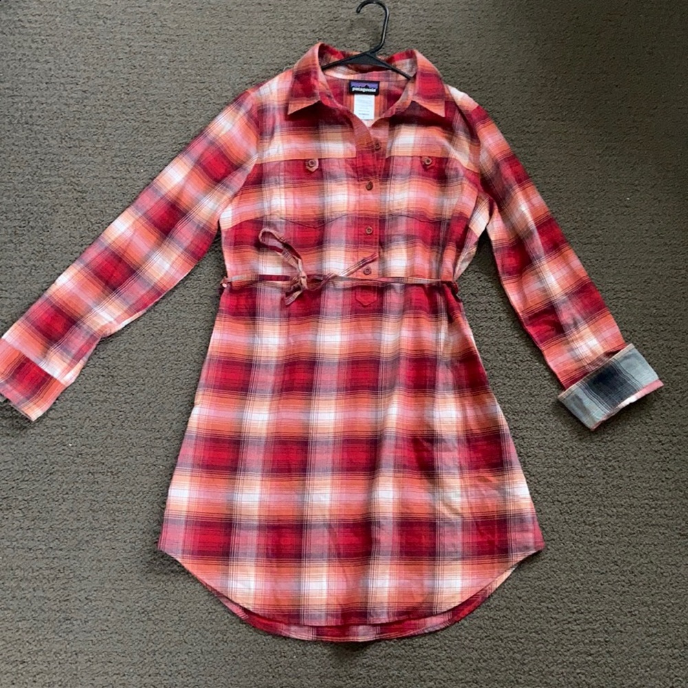Patagonia Flannel Shirtdress